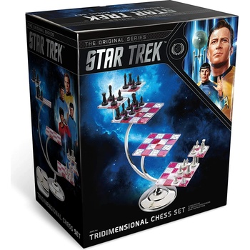 The Noble Collection Star Trek Tri-dimensional chess set