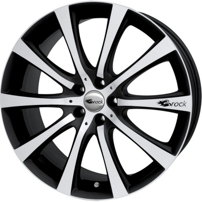 Brock B21 9x20 5x130 ET55 matt black polished