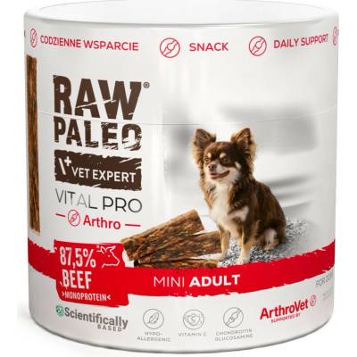 VETEXPERT Raw Paleo Vital Pro Arthro Beef Mini Mono pamlsek pro psa 100 g