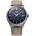 Orient RA-AC0M12L Мъжки часовник - Автоматичен, Син Циферблат, Кафява Кожена Каишка, Прозрачен Гръб, Дата, 38 мм, 30м Водоуст