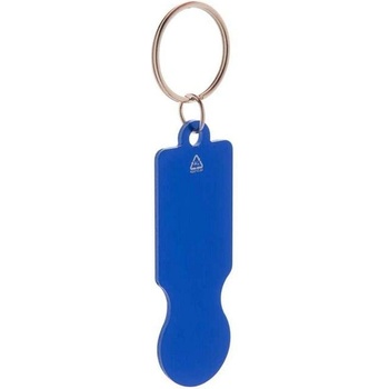 Cool Ключодържател Ralucart, алуминиев, 69 х 23 х 2 mm, син (6135140060)