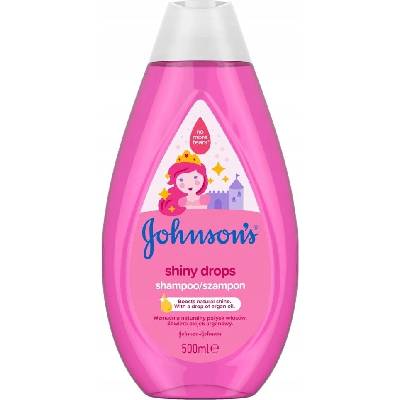 JOHNSON'S Shiny Drops Šampon pro děti s arganovým olejem 500 ml