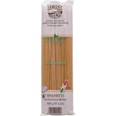 Iris Bio Špagety polocelozrnné 0,5 kg