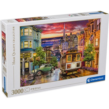 Clementoni Пъзел Clementoni от 3000 части - Сан Франциско (33547)