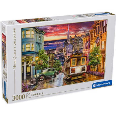 Clementoni Пъзел Clementoni от 3000 части - Сан Франциско (33547)