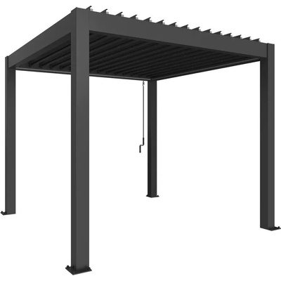 Biohort B440220 3x3 312 x 312 cm, tmavosivá metalická