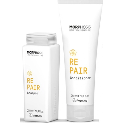 Kazeta Framesi Morphosis Repair šampon 250 ml + kondicionér 250 ml