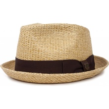 Brixton Castor Fedora tan stripe