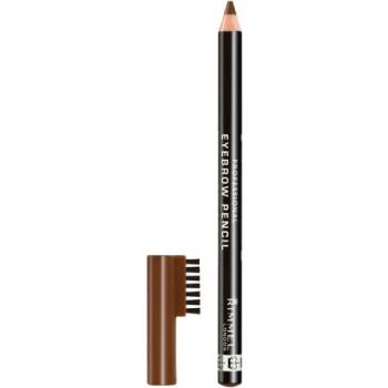 Rimmel London Professional Eyebrow Pencil молив за вежди с четка 1.4 g нюанс 002 Hazel