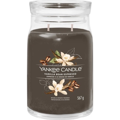 Yankee Candle Signature Vanilla Bean Espresso 567 g – Zboží Mobilmania