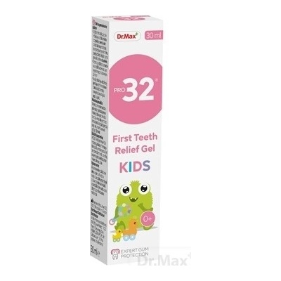 Dr.Max PRO32 First Teeth Relief Gel KIDS dentálny gél 30 ml