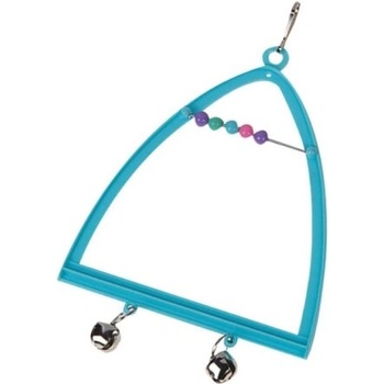 Flamingo - Люлка за птици с две звънчета, 10 X 13 см