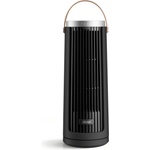 Levoit Преносим вентилатор тип кула Levoit Windi Mini, Мощност 7.5 W, Въздушен поток до 7 м/сек, 5 степени, Регулируема осцилация, Таймер, Дистанционно, Черен (810123679898)