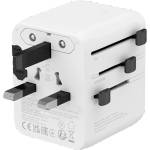 CANYON Адаптер за Захранване CANYON Travel Adapter OnTour 20 EU/UK/US/AUS 20W White (CNS-TA20W1005W)