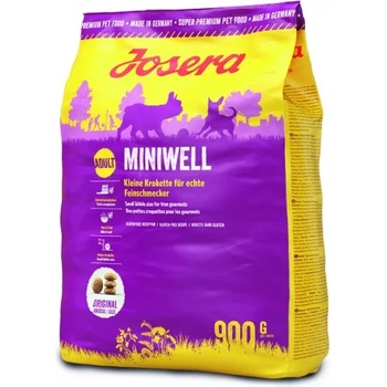 Image 1 of Josera dog miniwell adult, пълноценна храна за порастнали кучета от дребни породи, с пилешко месо 0, 900 кг, Германия - 50005676