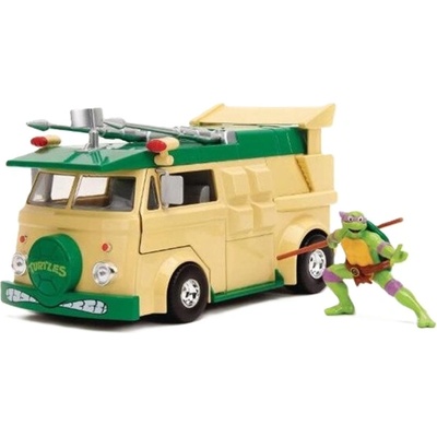 Jada Toys Игрален комплект Jada Toys - TMNT, Donatello and Party Wagon, 1: 24 (9334529314R00)