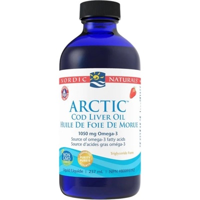 Nordic Naturals Arctic Cod Liver Oil 1060 mg [237 мл] Ягода