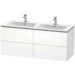 Duravit L-Cube - Шкафче за умивалник 55x129x48 см, 4 чекмеджета, матово бяло LC625901818 (LC625901818)