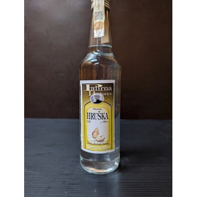 Palírna Boskovice Hruška 38% 0,5 l (holá láhev)