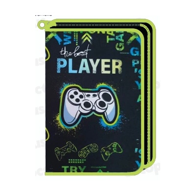 OCTOPUS Несесер Octopus, 1 цип, 2 прегради, празен, The Player (24622-А-PLAYER)