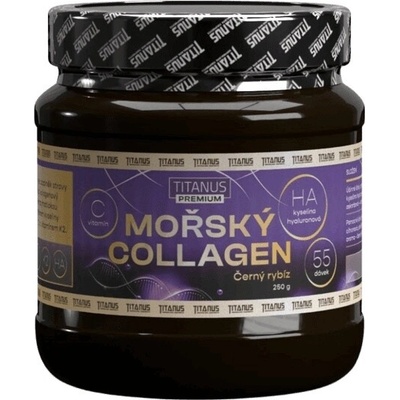 Titánus Mořský Collagen černý rybíz 250 g