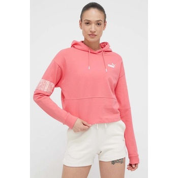 Puma Puma dámské mikina POWER COLORBLOCK SUMMER HOODIE 67406863 Oranžový