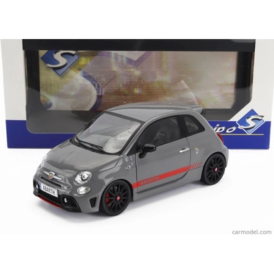 Solido Fiat Nuova 500 Abarth 595 Xsr Edition 2022 Šedá Červená 1:18