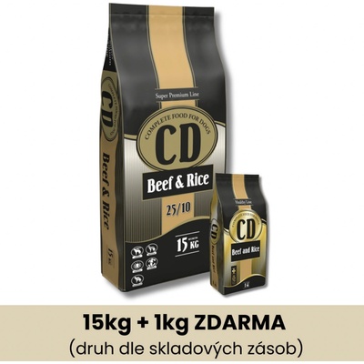 Delikan CD Adult Beef & Rice 16 kg