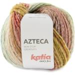 Katia Azteca 7880 Brown/Blue green Плетива прежда (7880)
