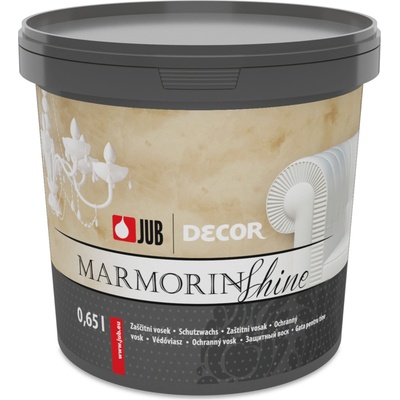 JUB DECOR Marmorin shine 0,65 l Transparetní