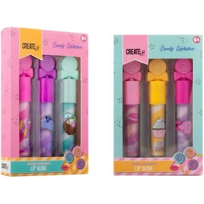 Create It! Candy sada leskov na pery (3 ks)