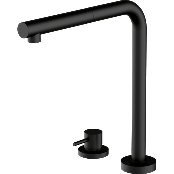 Barazza Смесител за кухня под прозорец Barazza, черен (1RUBSORN)