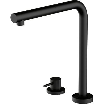 Barazza Смесител за кухня под прозорец Barazza, черен (1RUBSORN)