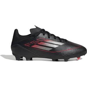 adidas Детски футболни бутонки Adidas F50 League Childrens Firm Ground Football Boots - Black/Iron/Red - sportihobi - 70,39 лв