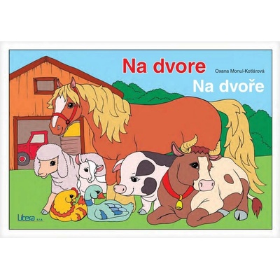 Omaľovánka A5 Litera Na dvore