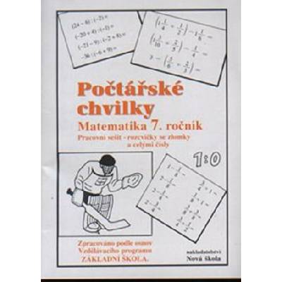 Počtářské chvilky 7 pracovní sešit pro 7. ročník ZŠ