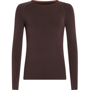 Icebreaker Дамско мериносово термобельо Icebreaker Women's Merino 260 Zoneknit Seamless L/S Crewe Merino base layer - Bittersweet - размер XS (115-2281-0611)