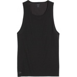 Icebreaker Мъжко мериносово термобельо Icebreaker Anatomica Tank Merino base layer - Black / Monsoon (015-0441-0111)