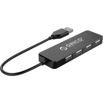 Image 1 of ORICO HUB USB 2.0 Orico FL01-BK 4 портов (RV76445A40)