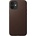 Nomad Leather Rugged Case - кожен (естествена кожа) кейс за iPhone 12 Mini (кафяв)