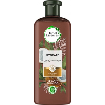 Herbal Essences 95% Natural Origin Hydrate šampón na vlasy Coco Milk 400 ml