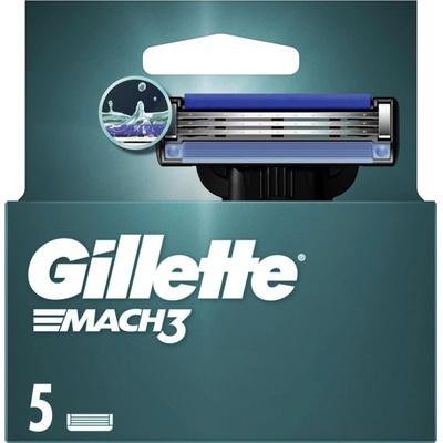 Gillette Mach3 + 5 ks hlavic – Zboží Dáma