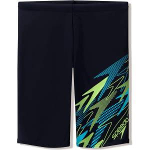 Speedo Мъжки бански слипове Speedo Medley Logo Jammer Swim brief - Anthracite / Hyper Teal - размер 7 (DE) (050-1141-1517)