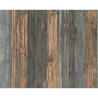 A.S. Création 908612 vliesová tapeta na zeď Woodn Stone, rozmery 0,53 x 10,05 m