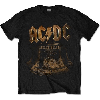 AC/DC tričko Brass Bells čierne