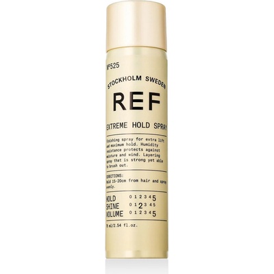 REF Extreme Hold Spray 525 sprej na vlasy s extra silnou fixací 75 ml