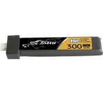 Tattu Батерия Tattu LiPo 300mAh 3.8V 75C 1S1P HV BT2.0. 5 (5бр) (TAA3001S75BT2)