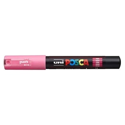 uni Декоративен маркер, 0, 7-1, 0 мм, UNI "Posca PC-1M", розов 285064000 (285064000)
