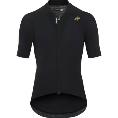 ASSOS Мъжка фланелка с къс ръкав за колоездене ASSOS Mille GTO Jersey S11 Cycling jersey - Black Series - размер XL (056-4002-0115)