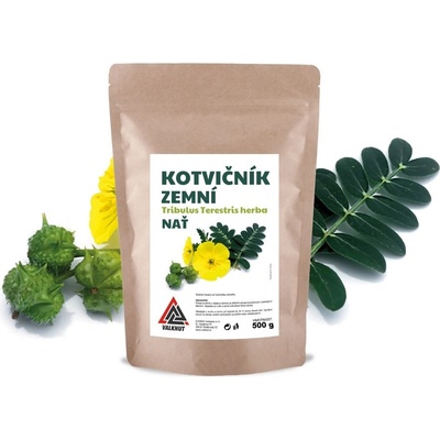 VALKNUT Kotvičník zemní nať Tribulus terrestris 500 g – Zboží Dáma